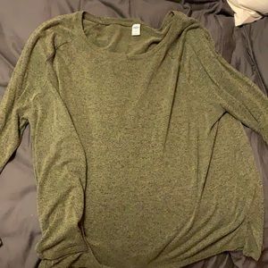 Old Navy Luxe Green Thin Sweater XL